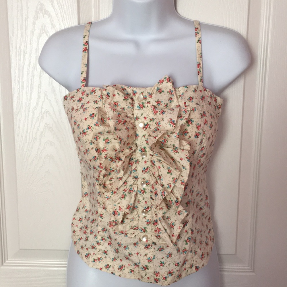 Ruffle Bust Top